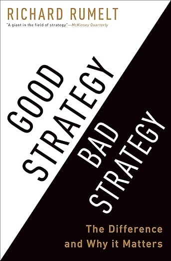 Good Strategy Bad Strategy cover